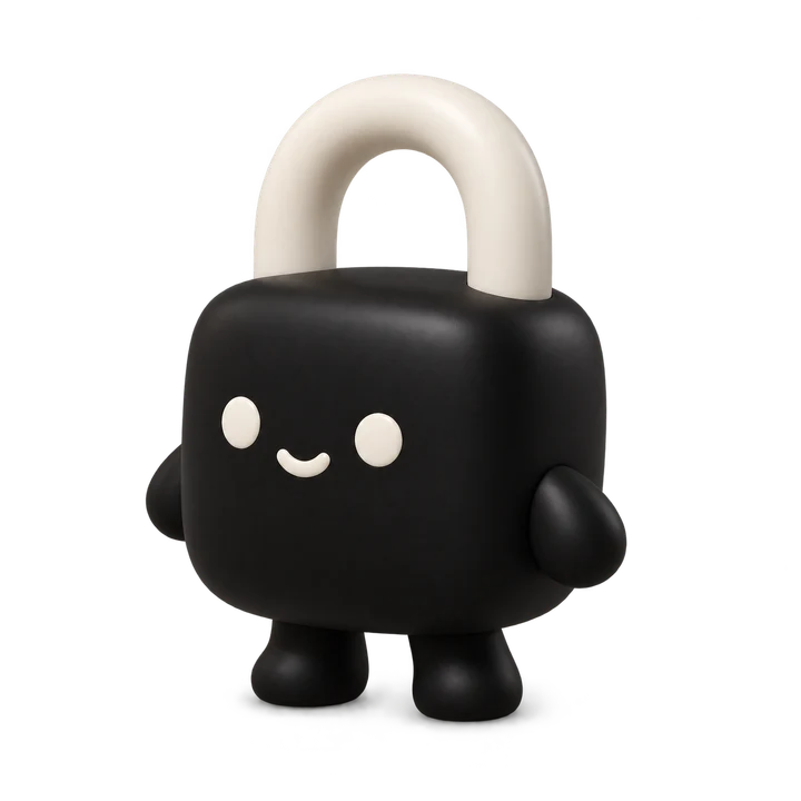 Zee, the ZeeBonds padlock mascot